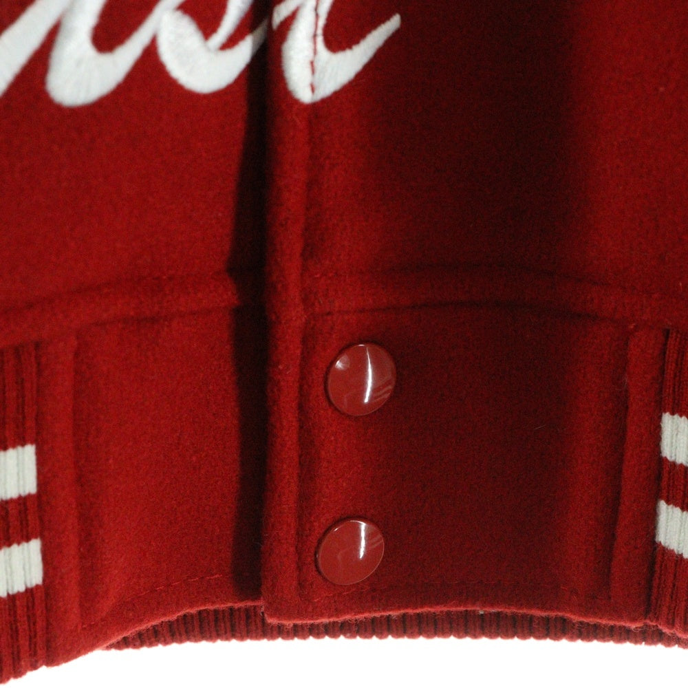 SUPREME(シュプリーム) 20AW King Hooded Varsity Jacket キングフーデッド バーシティジャケット レッド/ホワイト