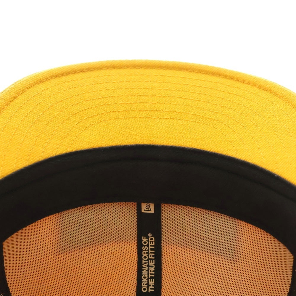 SUPREME(シュプリーム) 21SS ×NEW ERA Champions Box Logo ニューエラ チャンピオン ボックスロゴデザイン ベースボールキャップ 帽子 イエロー