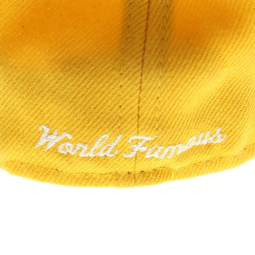 SUPREME(シュプリーム) 21SS ×NEW ERA Champions Box Logo ニューエラ チャンピオン ボックスロゴデザイン ベースボールキャップ 帽子 イエロー