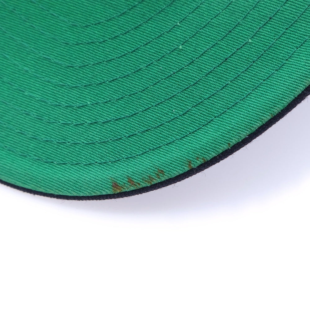 SUPREME(シュプリーム) 17SS ×New Era Box Logo 6-Panel Cap ボックスロゴ ベースボールキャップ 帽子 ネイビー