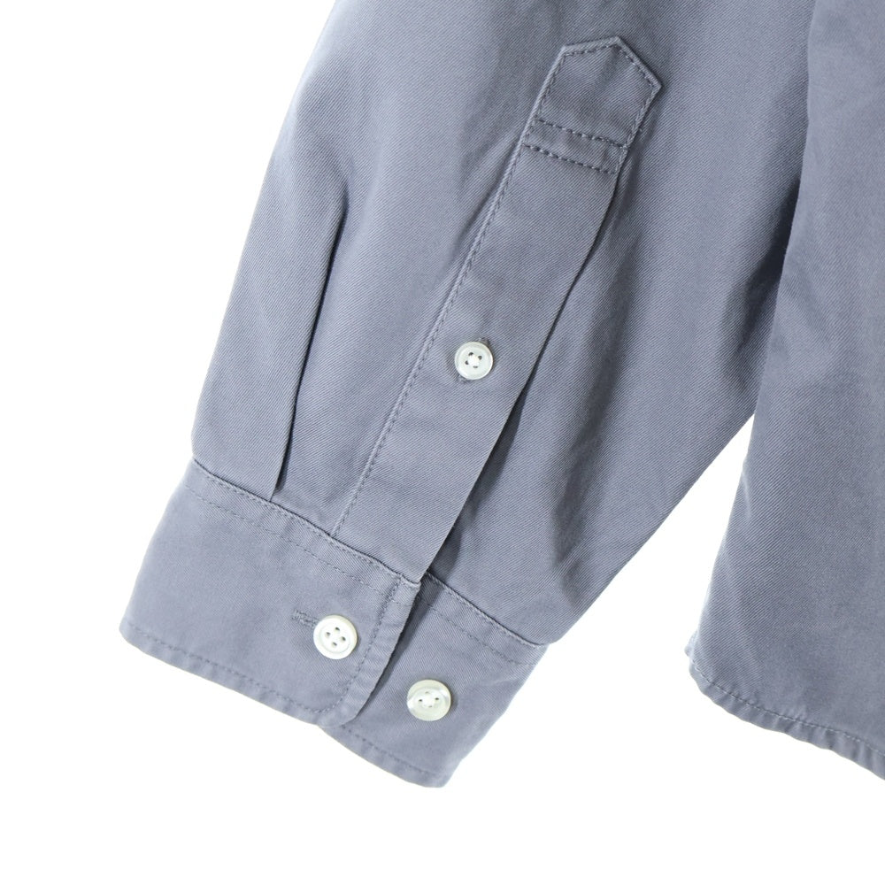 SUPREME(シュプリーム) 22AW Small Box Shirt スモールボックスロゴ ボタンダウン 長袖 ロングスリーブシャツ グレー