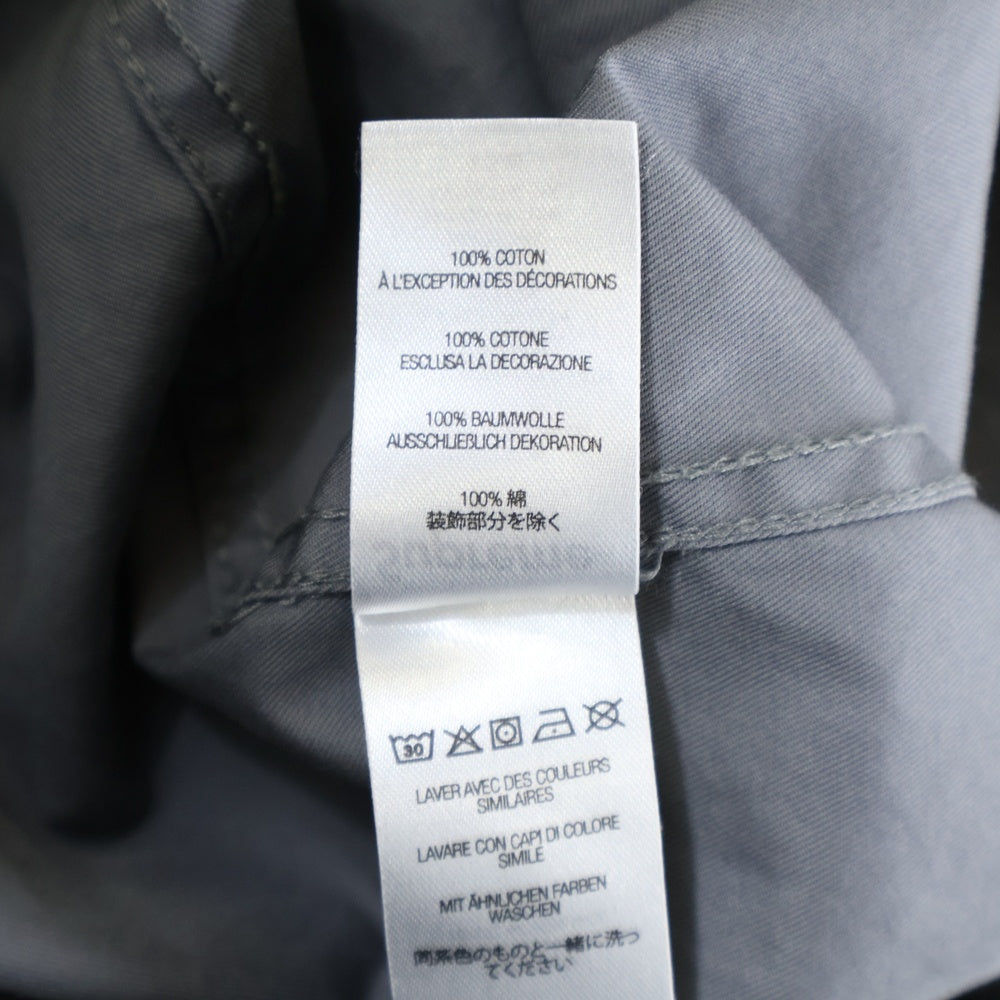 SUPREME(シュプリーム) 22AW Small Box Shirt スモールボックスロゴ ボタンダウン 長袖 ロングスリーブシャツ グレー