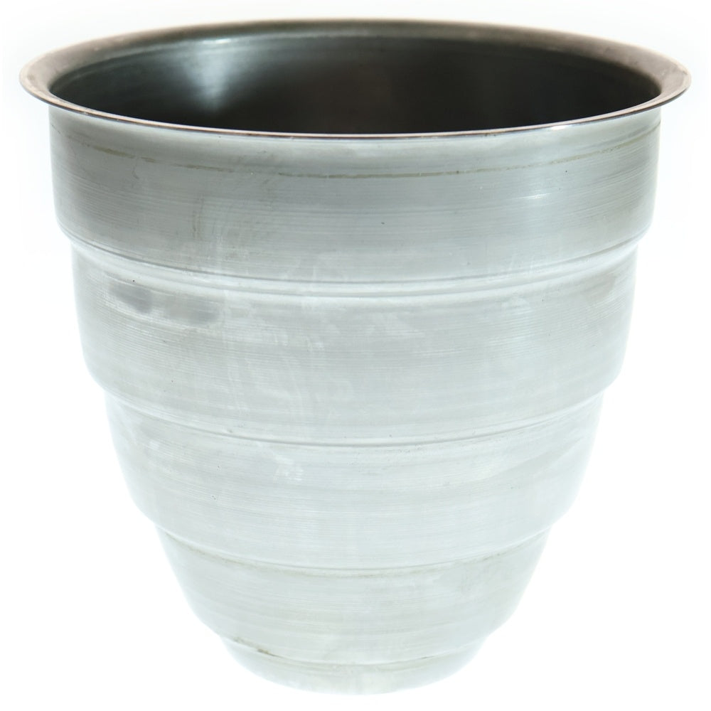 m&m(エムアンドエム) ×MASSES POT TYPE 1 - Chrysails STEEL / MEDIUM マシス クリサリス 鉄鉢 ポット シルバー