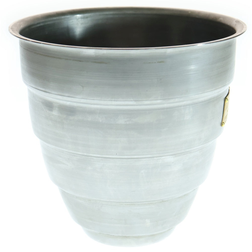 m&m(エムアンドエム) ×MASSES POT TYPE 1 - Chrysails STEEL / MEDIUM マシス クリサリス 鉄鉢 ポット シルバー