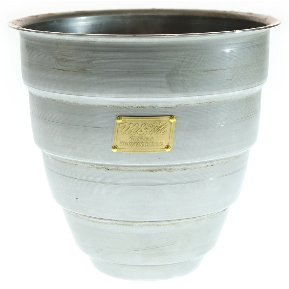 m&m(エムアンドエム) ×MASSES POT TYPE 1 - Chrysails STEEL / MEDIUM マシス クリサリス 鉄鉢 ポット シルバー