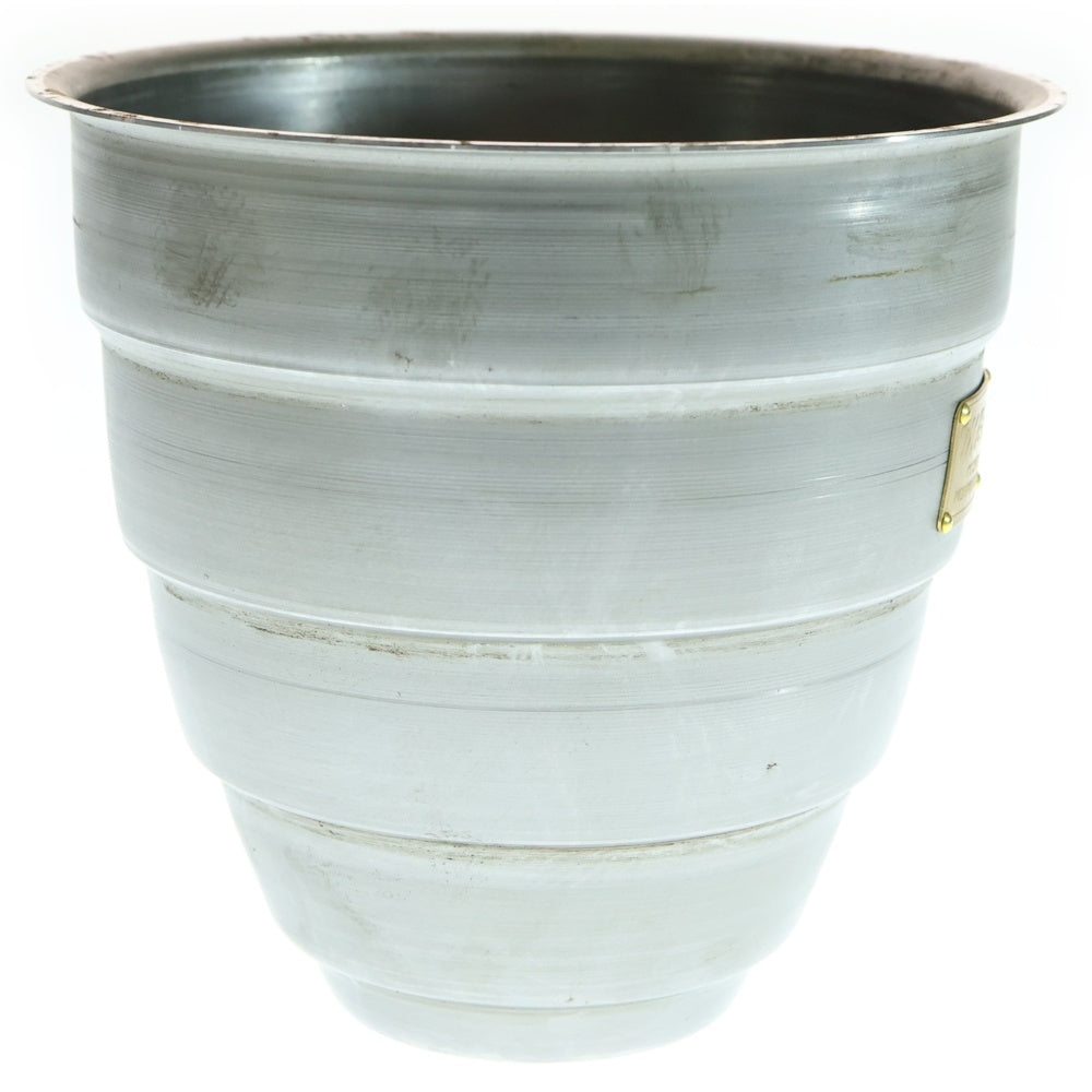 m&m(エムアンドエム) ×MASSES POT TYPE 1 - Chrysails STEEL / MEDIUM マシス クリサリス 鉄鉢 ポット シルバー