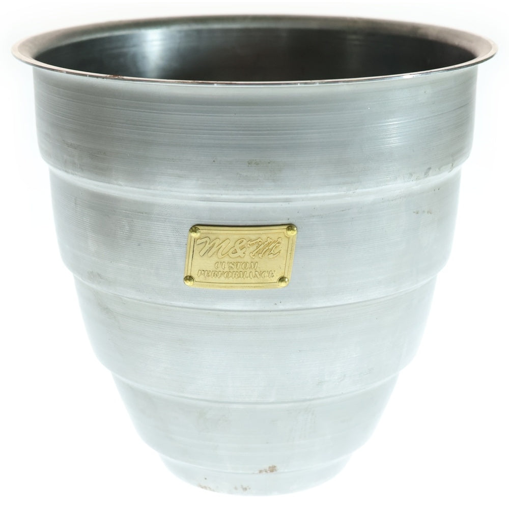 m&m(エムアンドエム) ×MASSES POT TYPE 1 - Chrysails STEEL / MEDIUM マシス クリサリス 鉄鉢 ポット シルバー