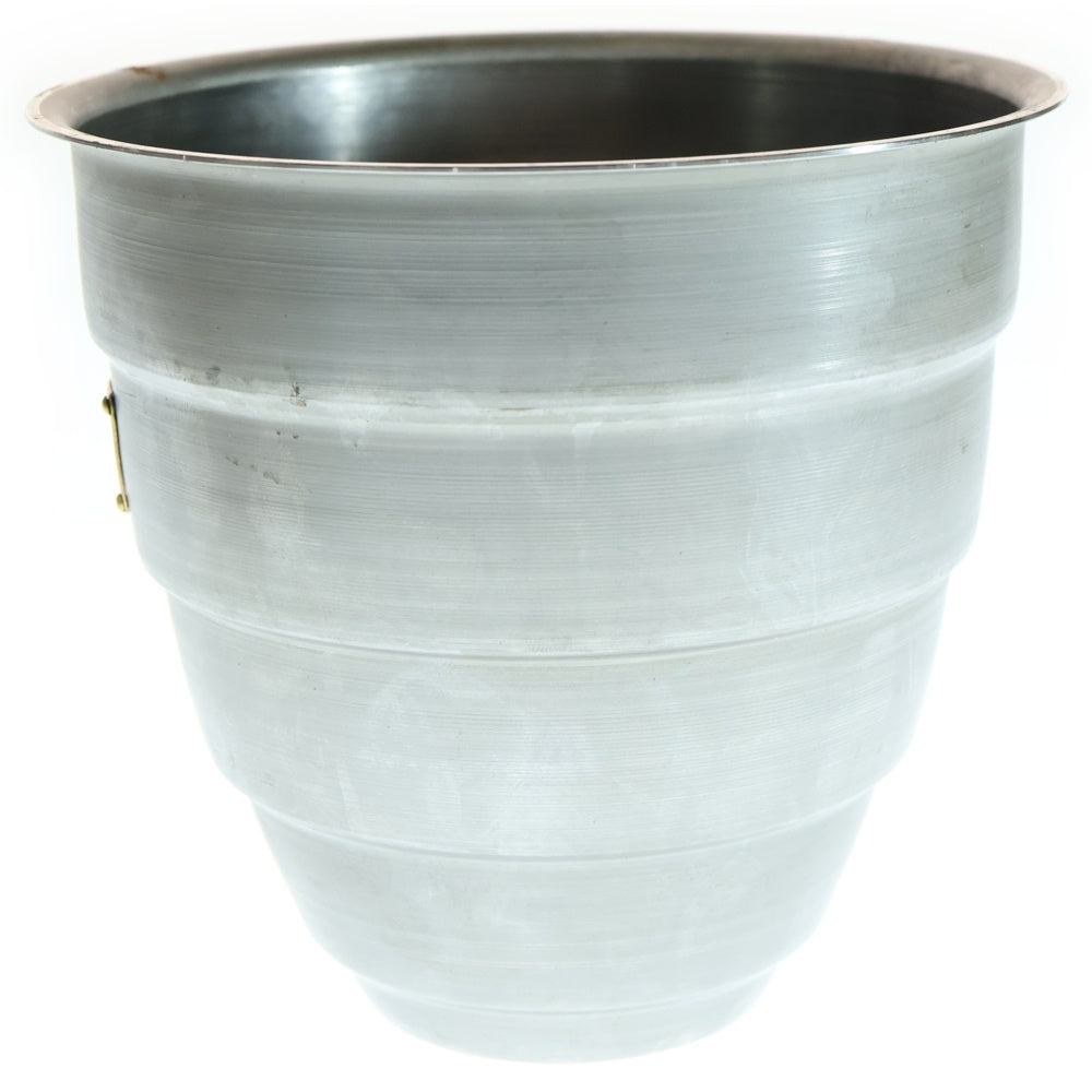 m&m(エムアンドエム) ×MASSES POT TYPE 1 - Chrysails STEEL / MEDIUM マシス クリサリス 鉄鉢 ポット シルバー