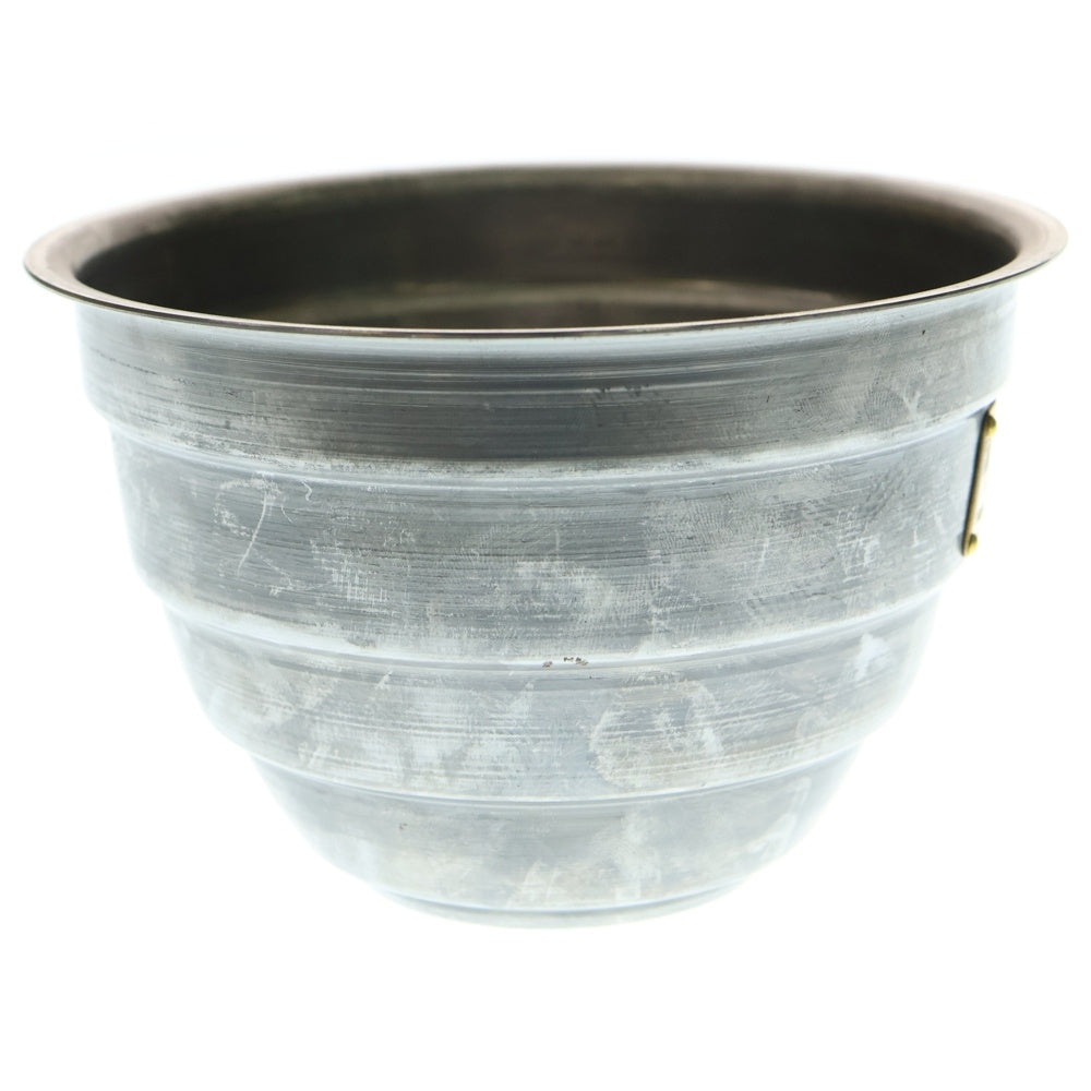 m&m(エムアンドエム) ×MASSES POT TYPE 4 - TERMIT STEEL / MEDIUM マシス ターミット 鉄鉢 ポット シルバー