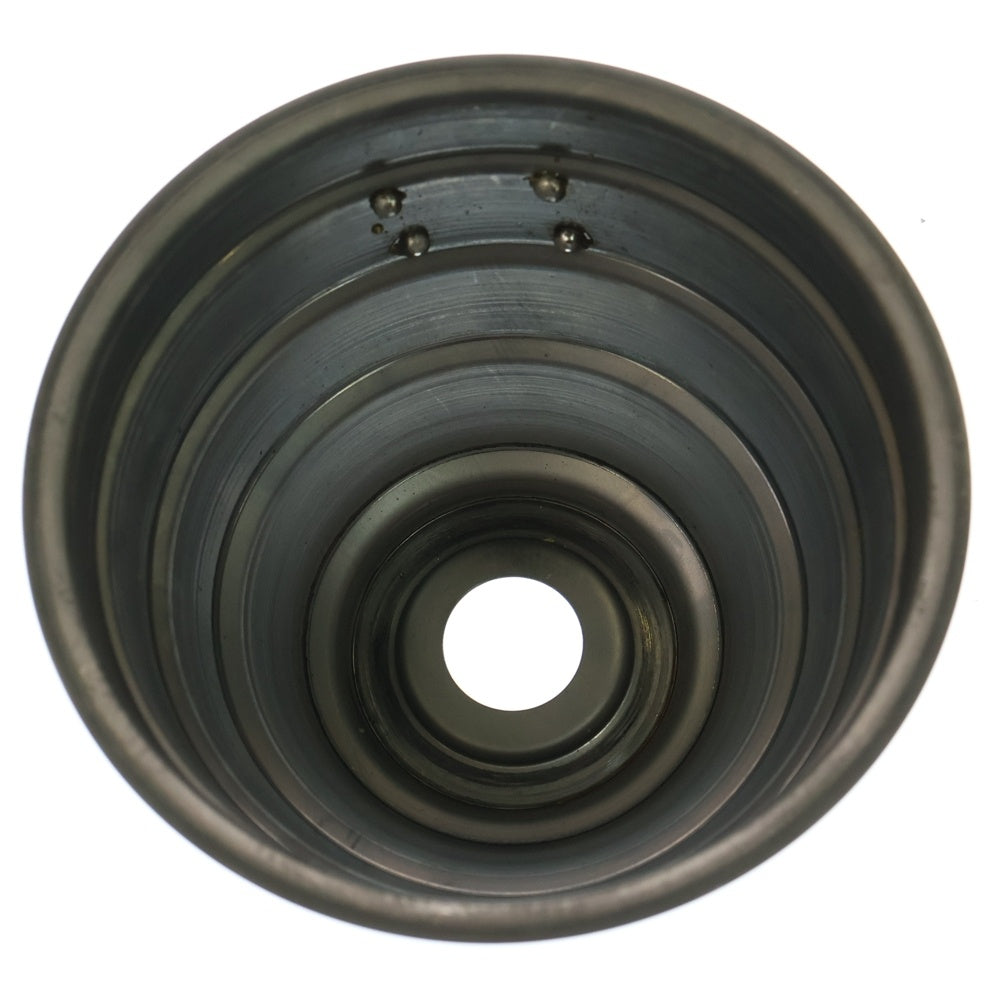 m&m(エムアンドエム) ×MASSES POT TYPE 4 - TERMIT STEEL / MEDIUM マシス ターミット 鉄鉢 ポット シルバー