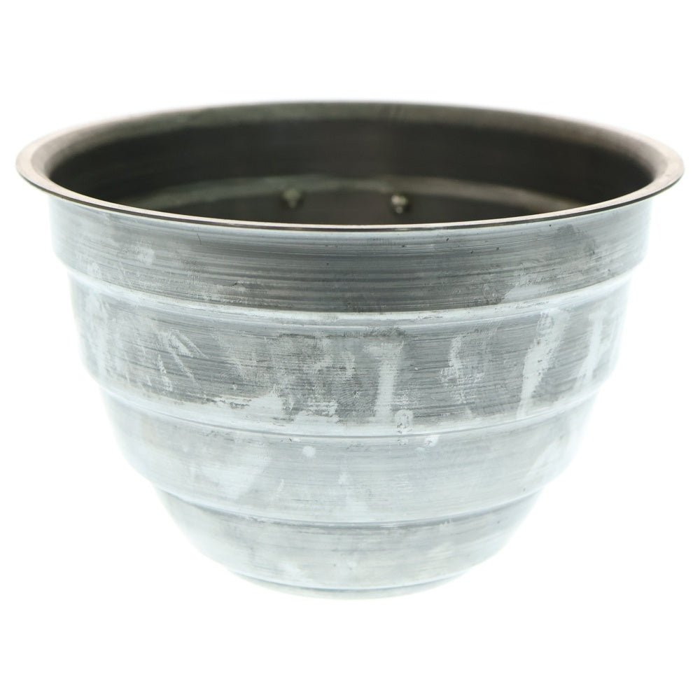 m&m(エムアンドエム) ×MASSES POT TYPE 4 - TERMIT STEEL / MEDIUM マシス ターミット 鉄鉢 ポット シルバー