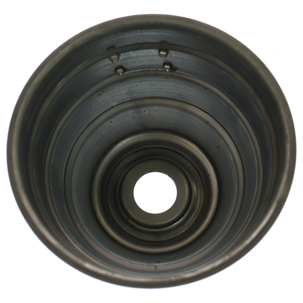 m&m(エムアンドエム) ×MASSES POT TYPE 4 - TERMIT STEEL / MEDIUM マシス ターミット 鉄鉢 ポット シルバー