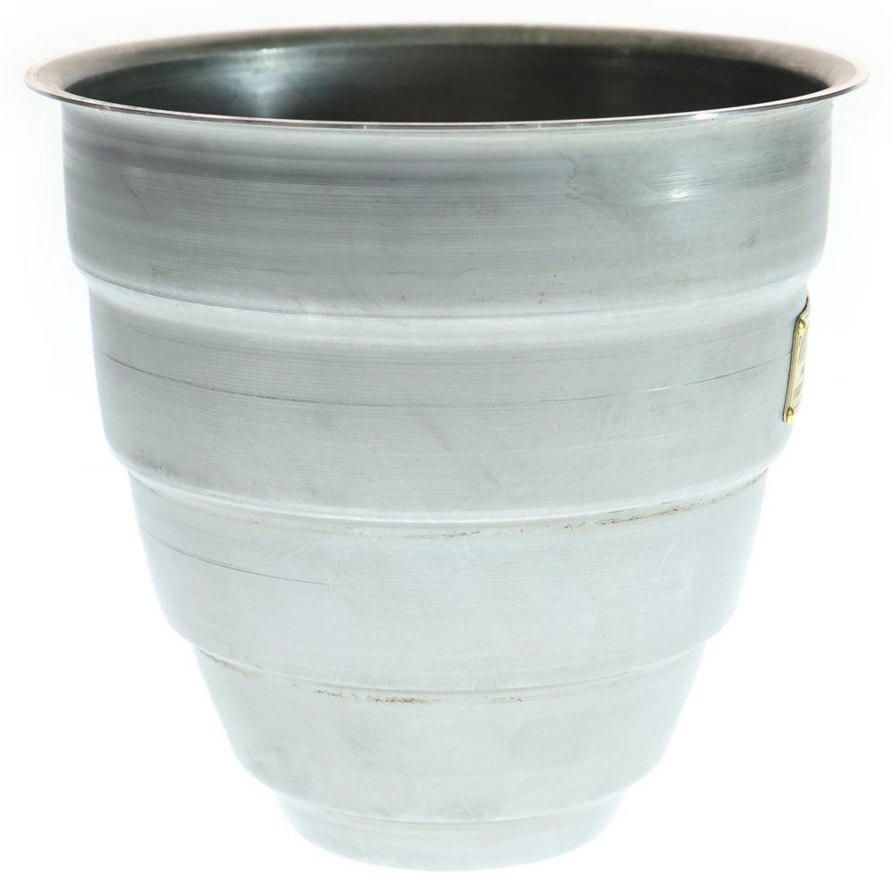 m&m(エムアンドエム) ×MASSES POT TYPE 1 - Chrysails STEEL / MEDIUM マシス クリサリス 鉄鉢 ポット シルバー