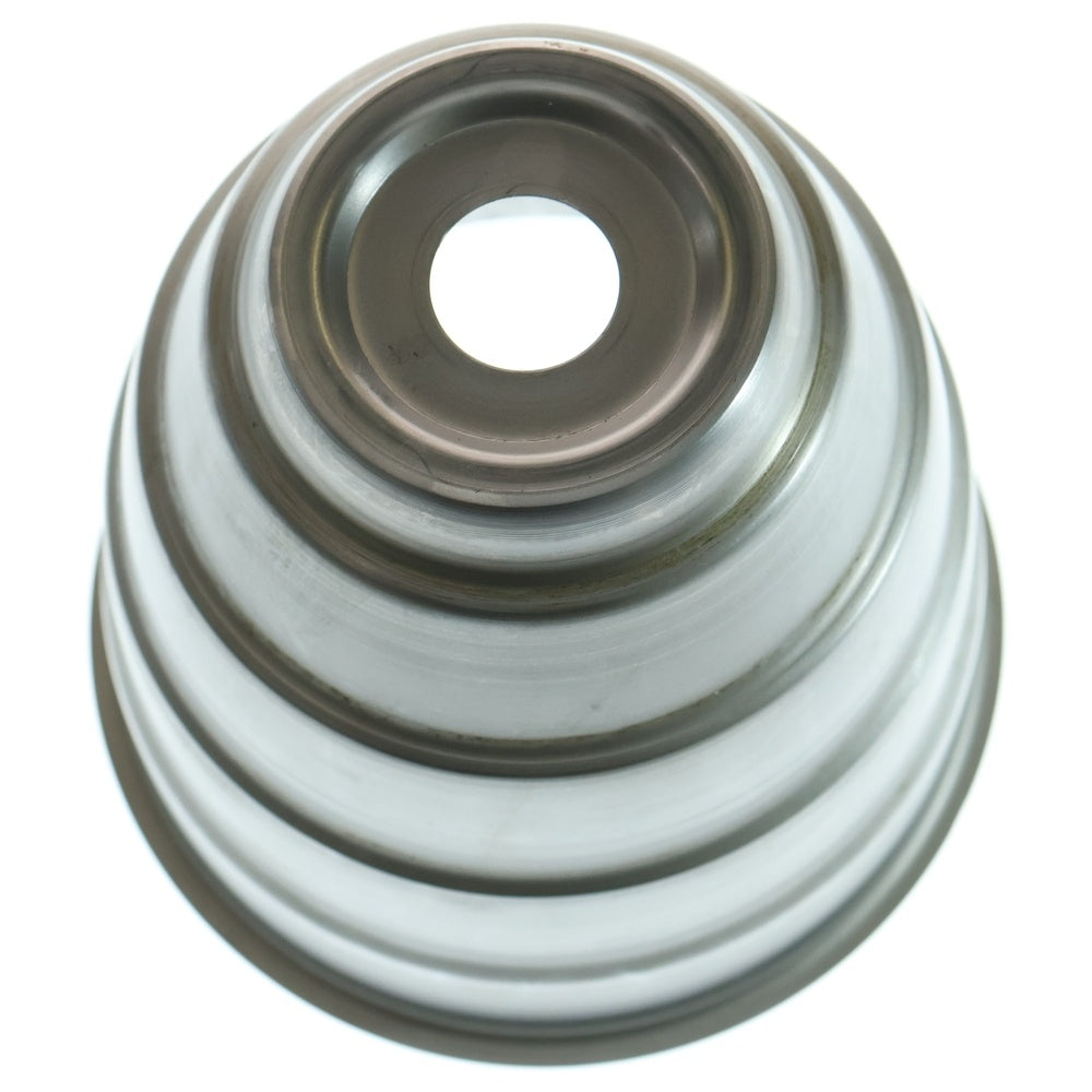 m&m(エムアンドエム) ×MASSES POT TYPE 1 - Chrysails STEEL / MEDIUM マシス クリサリス 鉄鉢 ポット シルバー