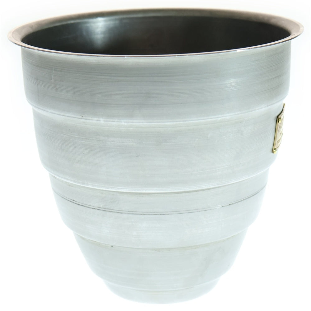 m&m(エムアンドエム) ×MASSES POT TYPE 1 - Chrysails STEEL / MEDIUM マシス クリサリス 鉄鉢 ポット シルバー