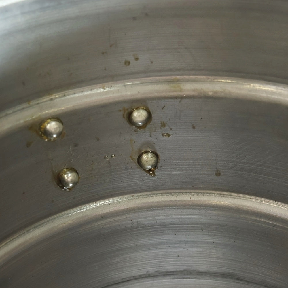 m&m(エムアンドエム) ×MASSES POT TYPE 1 - Chrysails STEEL / MEDIUM マシス クリサリス 鉄鉢 ポット シルバー