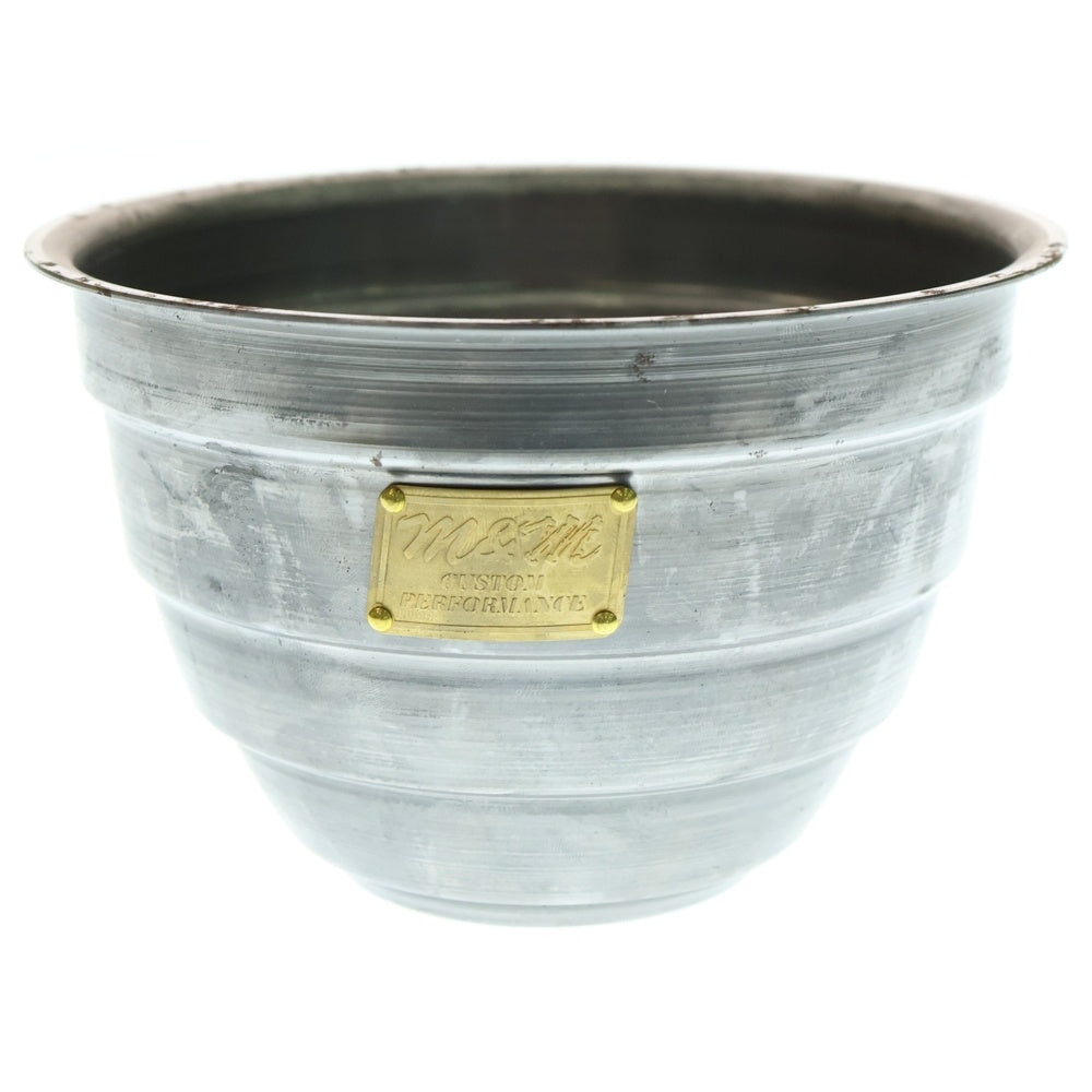 m&m(エムアンドエム) ×MASSES POT TYPE 4 - TERMIT STEEL / MEDIUM マシス ターミット 鉄鉢 ポット シルバー