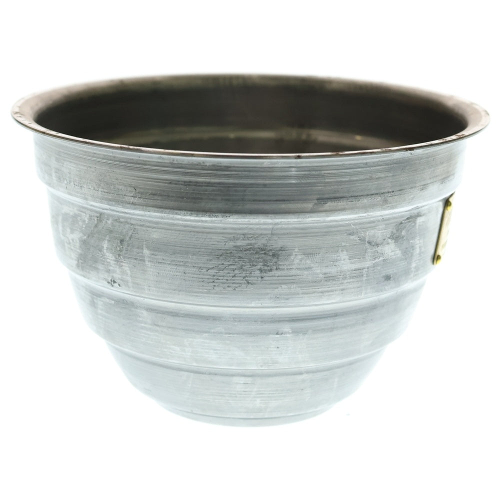 m&m(エムアンドエム) ×MASSES POT TYPE 4 - TERMIT STEEL / MEDIUM マシス ターミット 鉄鉢 ポット シルバー