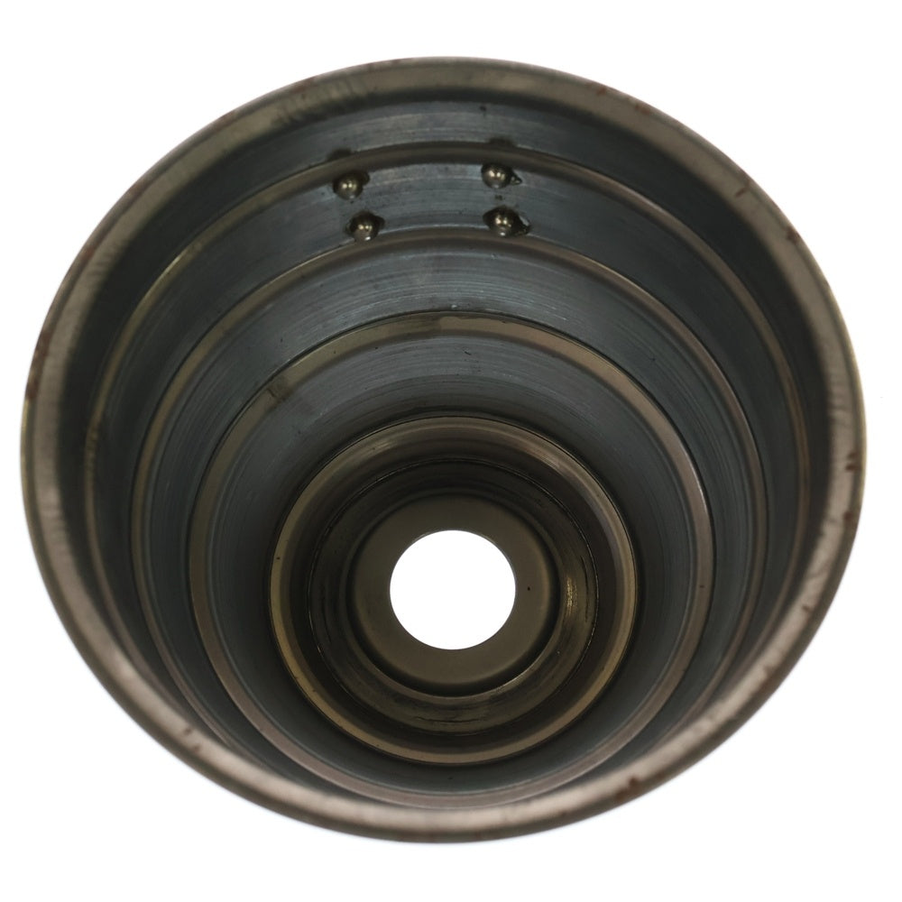 m&m(エムアンドエム) ×MASSES POT TYPE 4 - TERMIT STEEL / MEDIUM マシス ターミット 鉄鉢 ポット シルバー