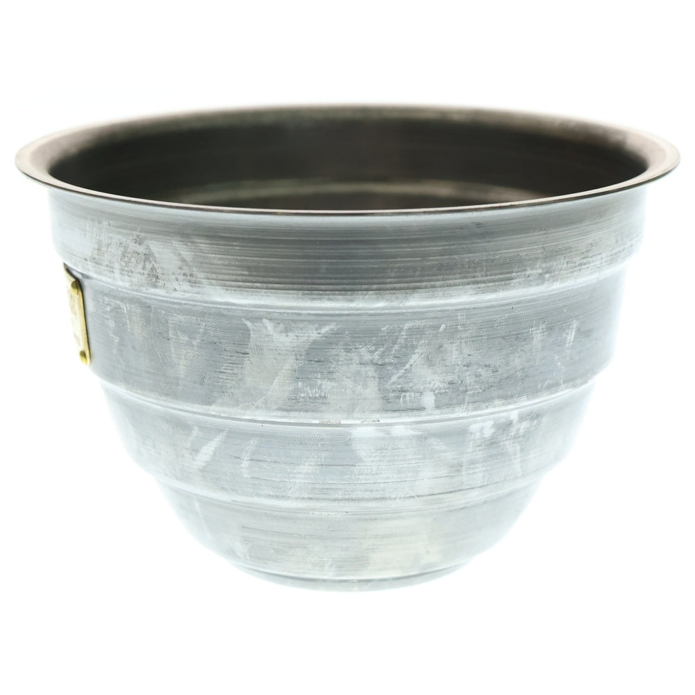 m&m(エムアンドエム) ×MASSES POT TYPE 4 - TERMIT STEEL / MEDIUM マシス ターミット 鉄鉢 ポット シルバー