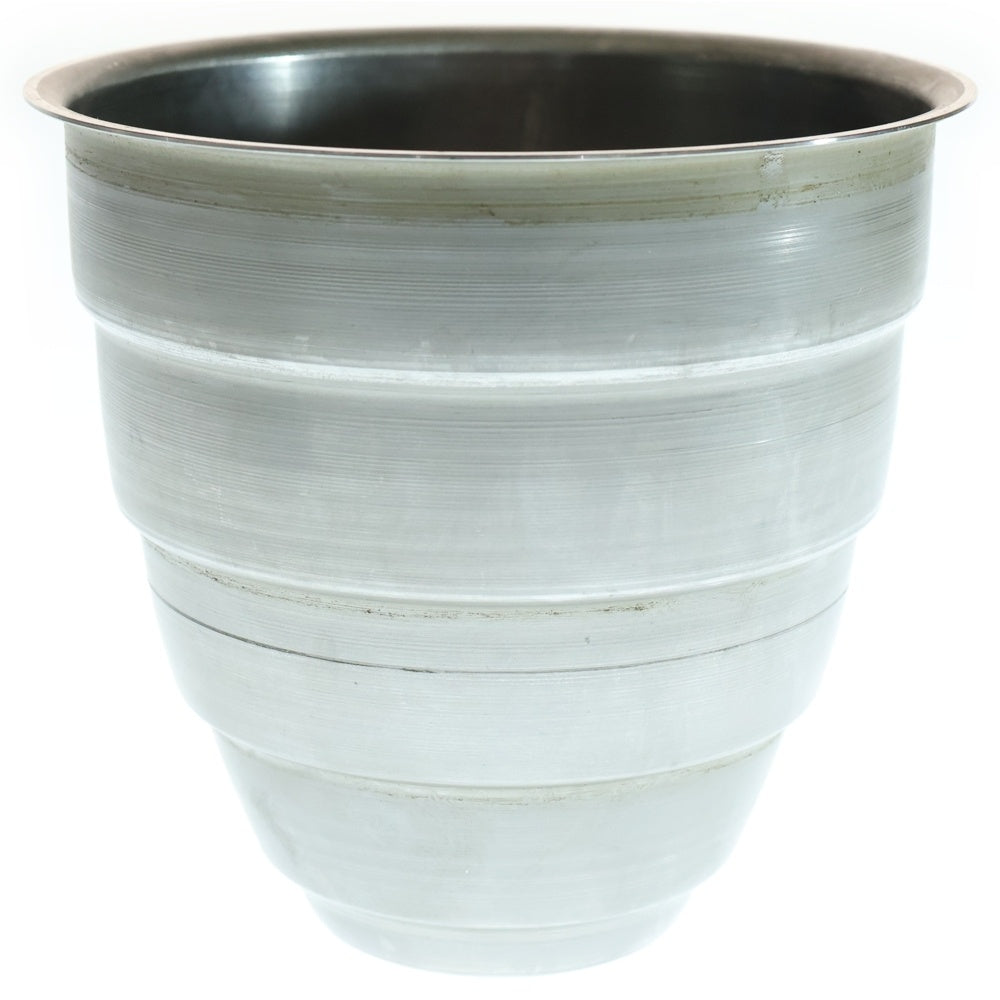 m&m(エムアンドエム) ×MASSES POT TYPE 1 - Chrysails STEEL / MEDIUM マシス クリサリス 鉄鉢 ポット シルバー