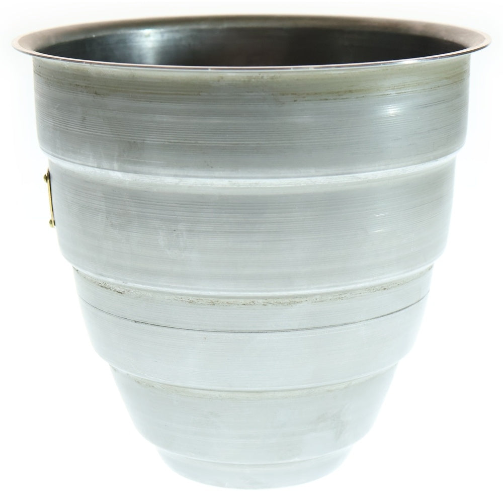 m&m(エムアンドエム) ×MASSES POT TYPE 1 - Chrysails STEEL / MEDIUM マシス クリサリス 鉄鉢 ポット シルバー