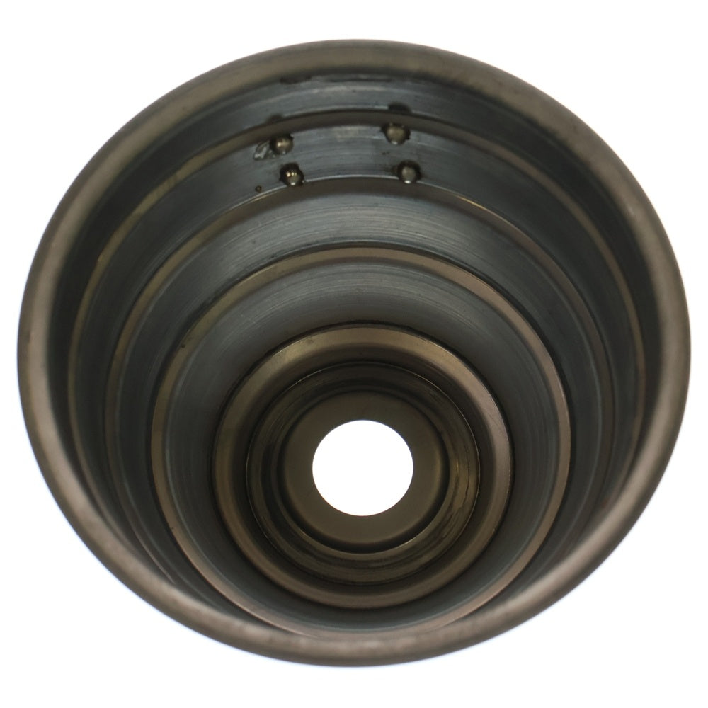 m&m(エムアンドエム) ×MASSES POT TYPE 4 - TERMIT STEEL / MEDIUM マシス ターミット 鉄鉢 ポット シルバー