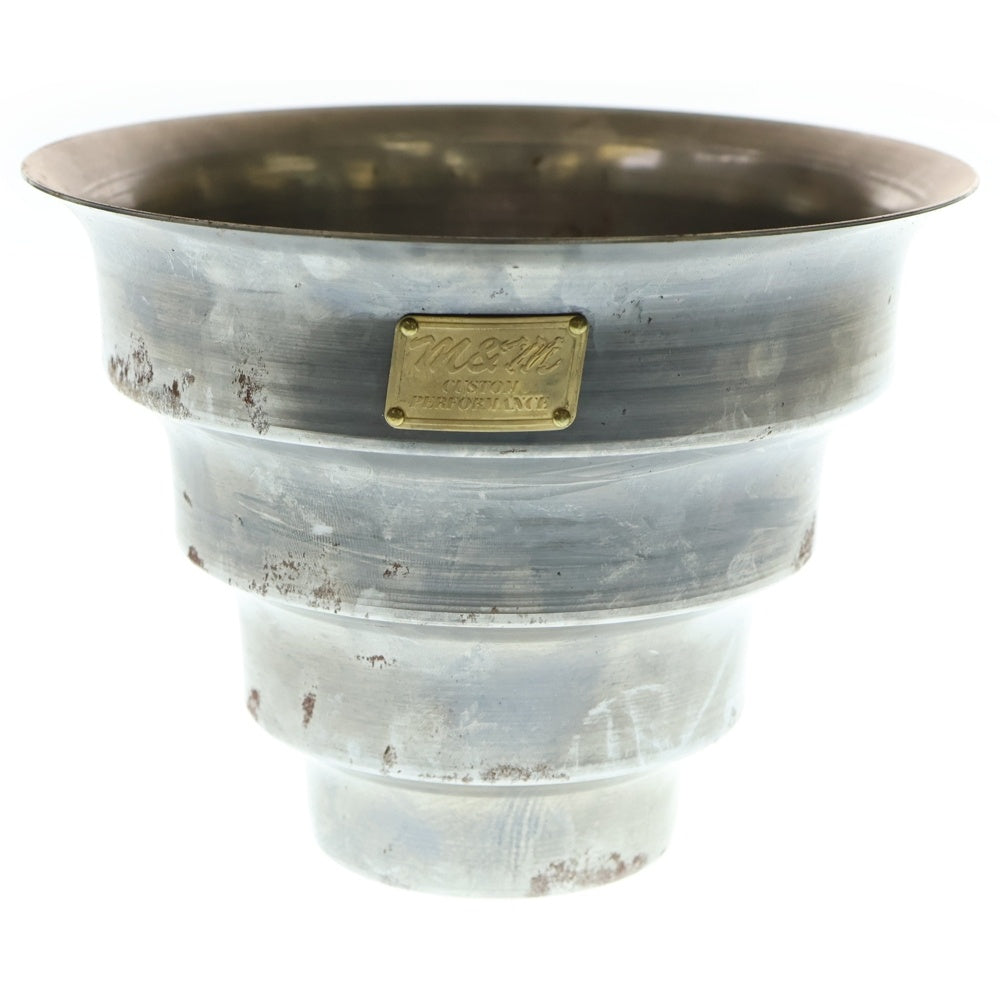 m&m(エムアンドエム) ×MASSES POT TYPE 8 - CLIFF STEEL / MEDIUM マシス クリフ 鉄鉢 ポット シルバー