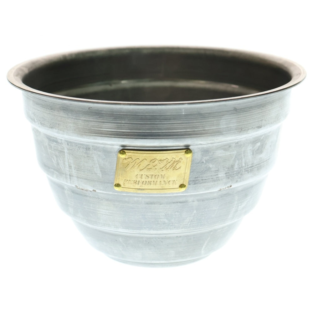 m&m(エムアンドエム) ×MASSES POT TYPE 4 - TERMIT STEEL / MEDIUM マシス ターミット 鉄鉢 ポット シルバー