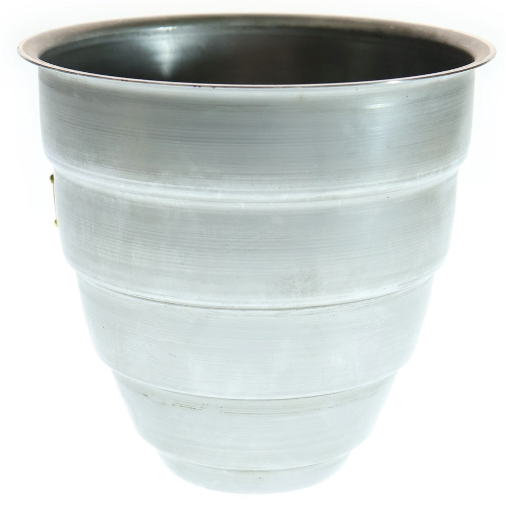 m&m(エムアンドエム) ×MASSES POT TYPE 1 - Chrysails STEEL / MEDIUM マシス クリサリス 鉄鉢 ポット シルバー