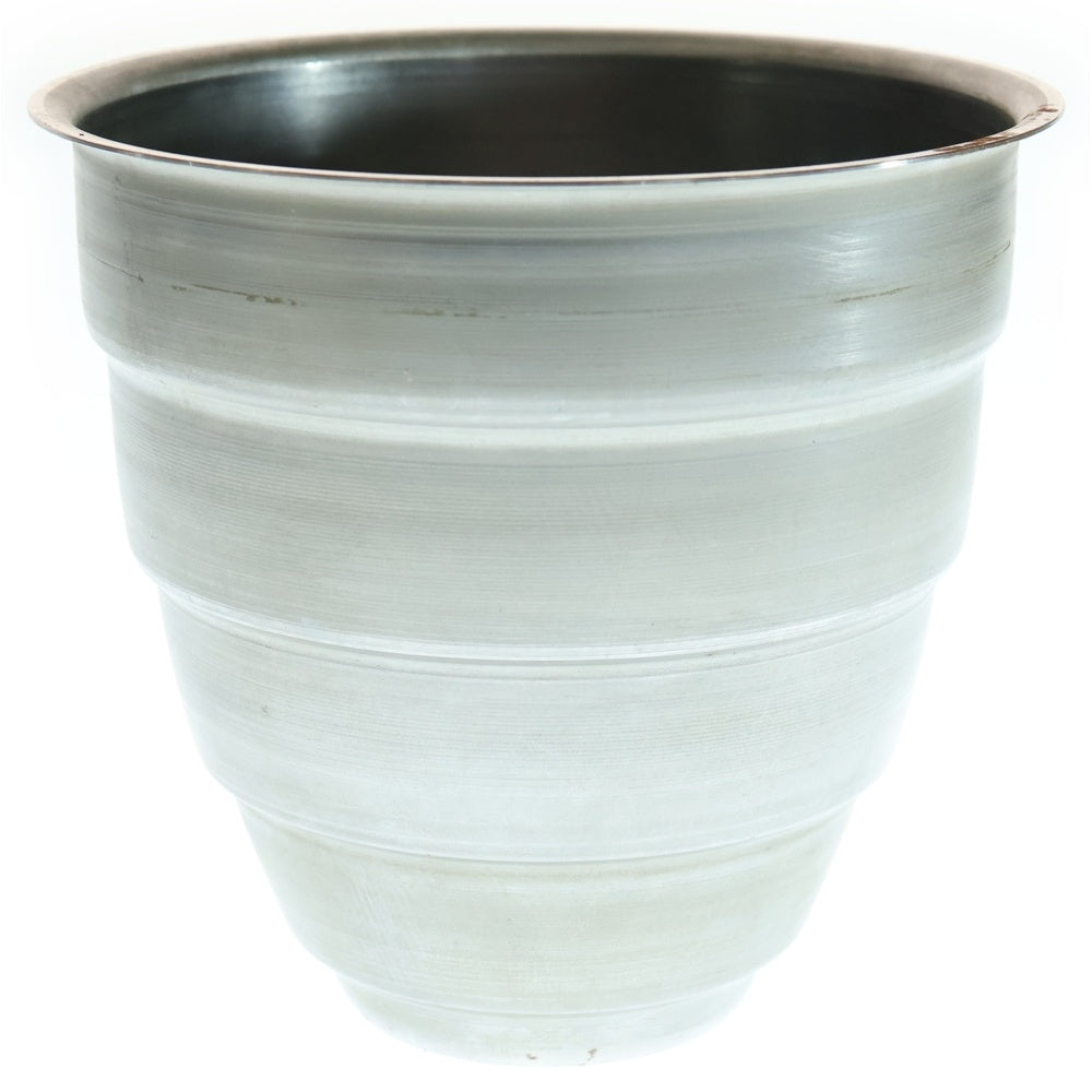 m&m(エムアンドエム) ×MASSES POT TYPE 1 - Chrysails STEEL / MEDIUM マシス クリサリス 鉄鉢 ポット シルバー