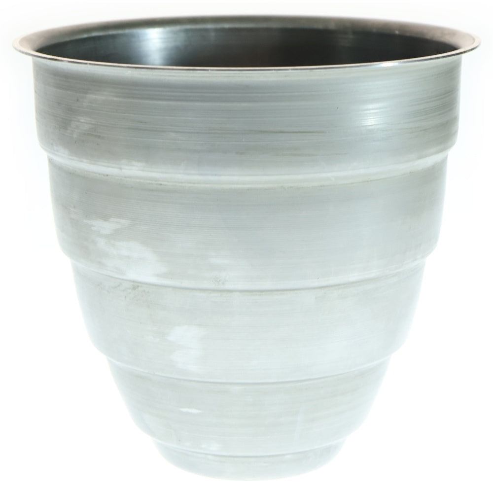 m&m(エムアンドエム) ×MASSES POT TYPE 1 - Chrysails STEEL / MEDIUM マシス クリサリス 鉄鉢 ポット シルバー