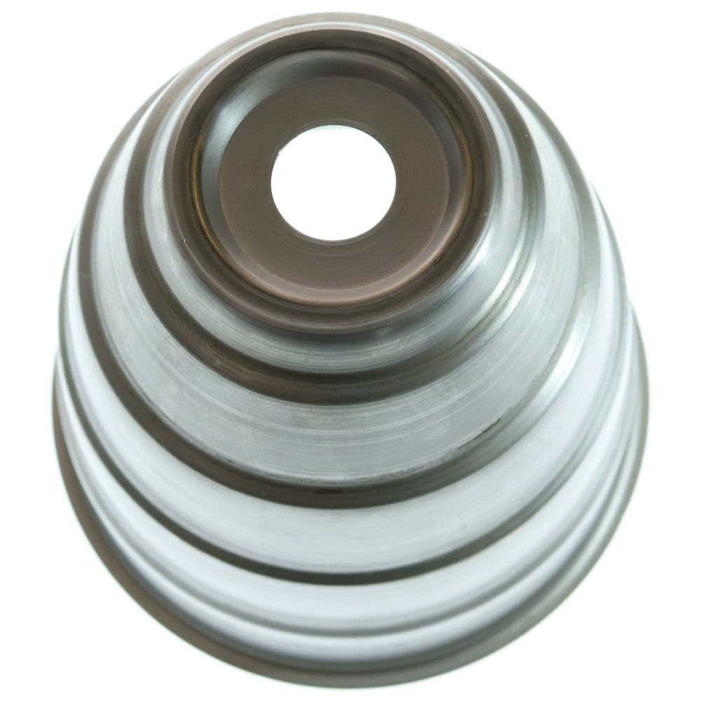 m&m(エムアンドエム) ×MASSES POT TYPE 1 - Chrysails STEEL / MEDIUM マシス クリサリス 鉄鉢 ポット シルバー