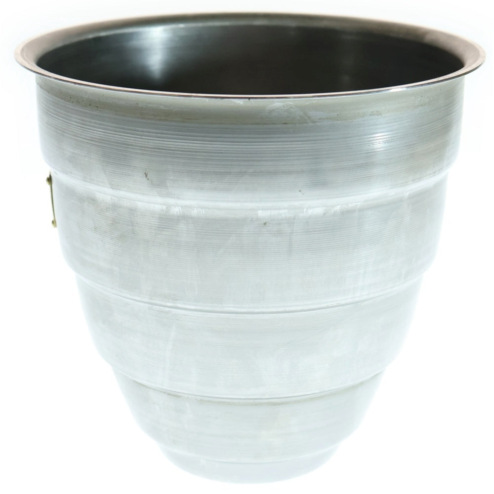 m&m(エムアンドエム) ×MASSES POT TYPE 1 - Chrysails STEEL / MEDIUM マシス クリサリス 鉄鉢 ポット シルバー