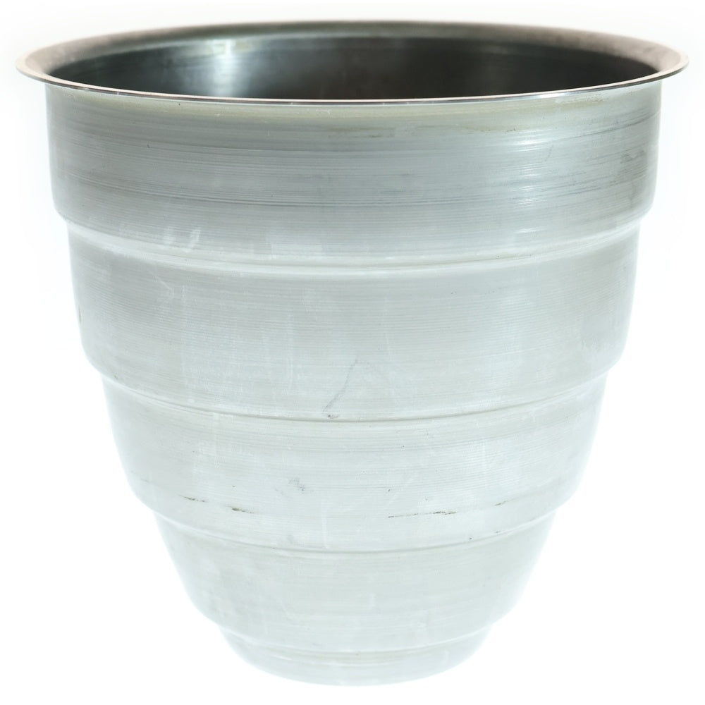 m&m(エムアンドエム) ×MASSES POT TYPE 1 - Chrysails STEEL / MEDIUM マシス クリサリス 鉄鉢 ポット シルバー