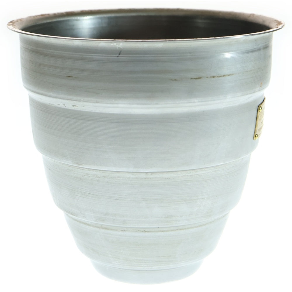 m&m(エムアンドエム) ×MASSES POT TYPE 1 - Chrysails STEEL / MEDIUM マシス クリサリス 鉄鉢 ポット シルバー