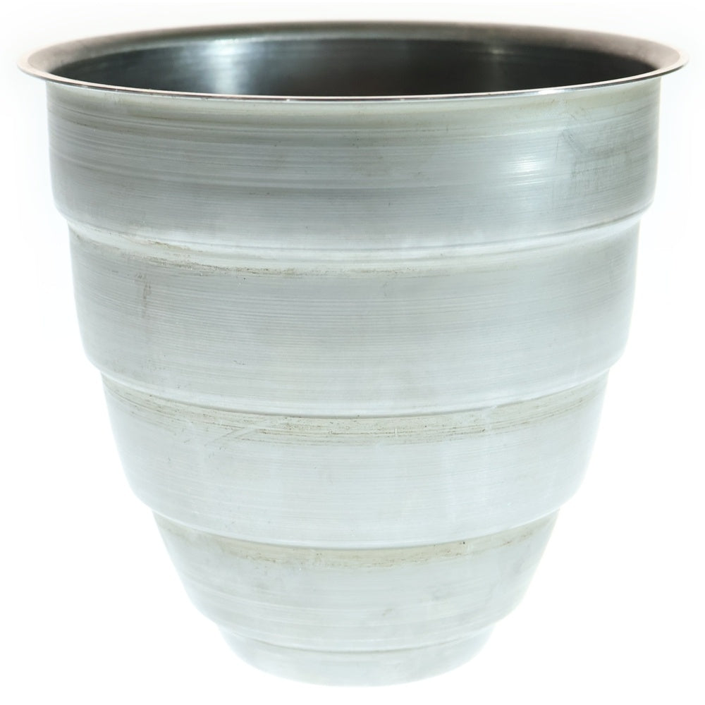 m&m(エムアンドエム) ×MASSES POT TYPE 1 - Chrysails STEEL / MEDIUM マシス クリサリス 鉄鉢 ポット シルバー