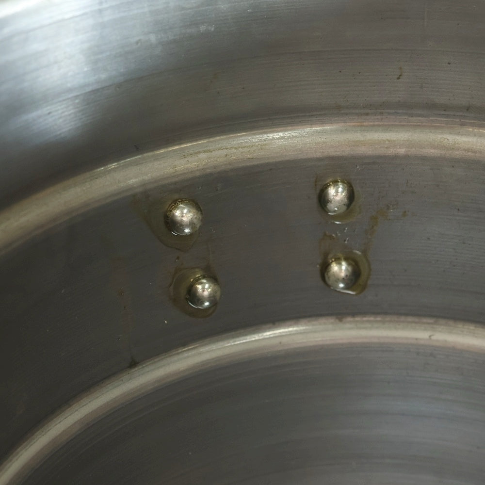 m&m(エムアンドエム) ×MASSES POT TYPE 1 - Chrysails STEEL / MEDIUM マシス クリサリス 鉄鉢 ポット シルバー