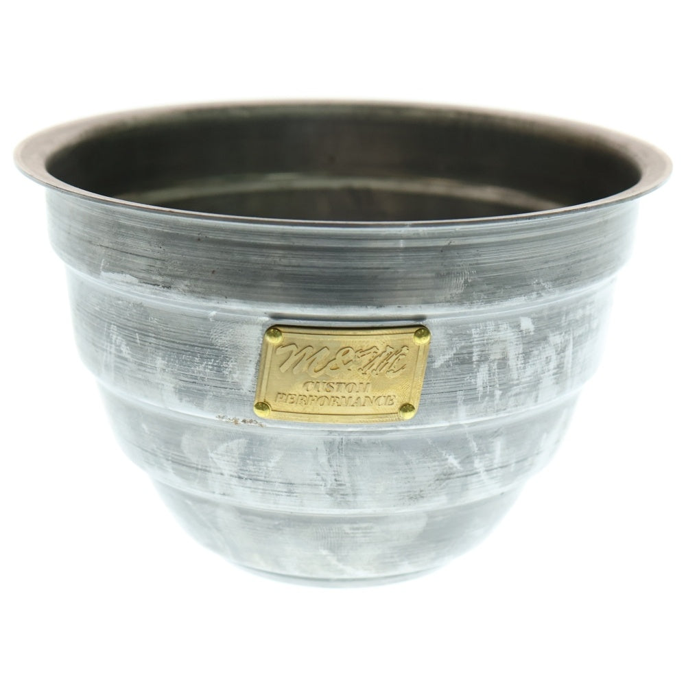 m&m(エムアンドエム) ×MASSES POT TYPE 4 - TERMIT STEEL / MEDIUM マシス ターミット 鉄鉢 ポット シルバー