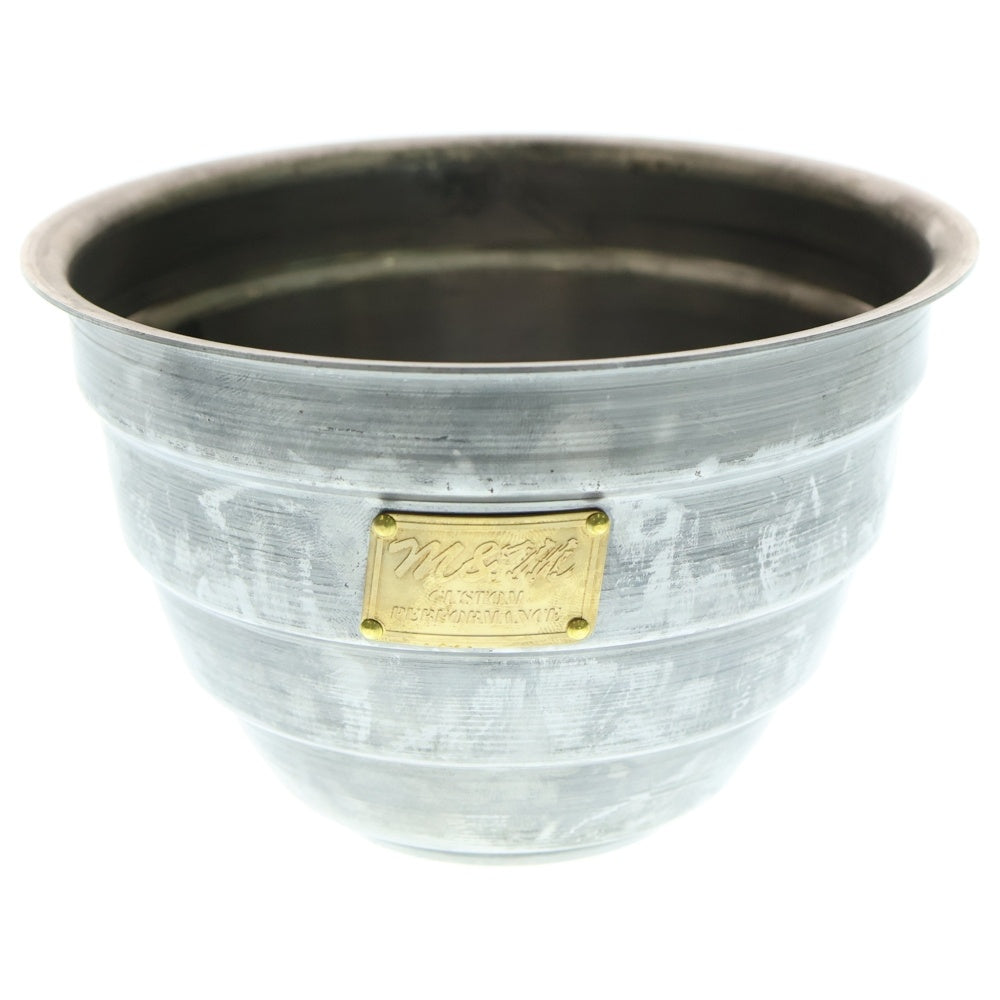 m&m(エムアンドエム) ×MASSES POT TYPE 4 - TERMIT STEEL / MEDIUM マシス ターミット 鉄鉢 ポット シルバー