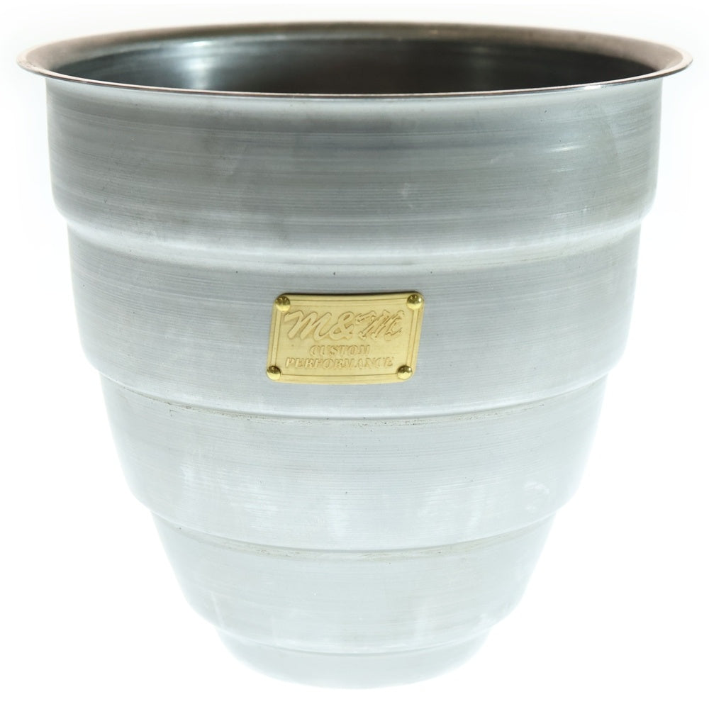 m&m(エムアンドエム) ×MASSES POT TYPE 1 - Chrysails STEEL / MEDIUM マシス クリサリス 鉄鉢 ポット シルバー