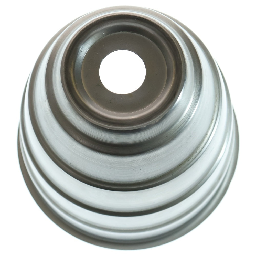 m&m(エムアンドエム) ×MASSES POT TYPE 1 - Chrysails STEEL / MEDIUM マシス クリサリス 鉄鉢 ポット シルバー