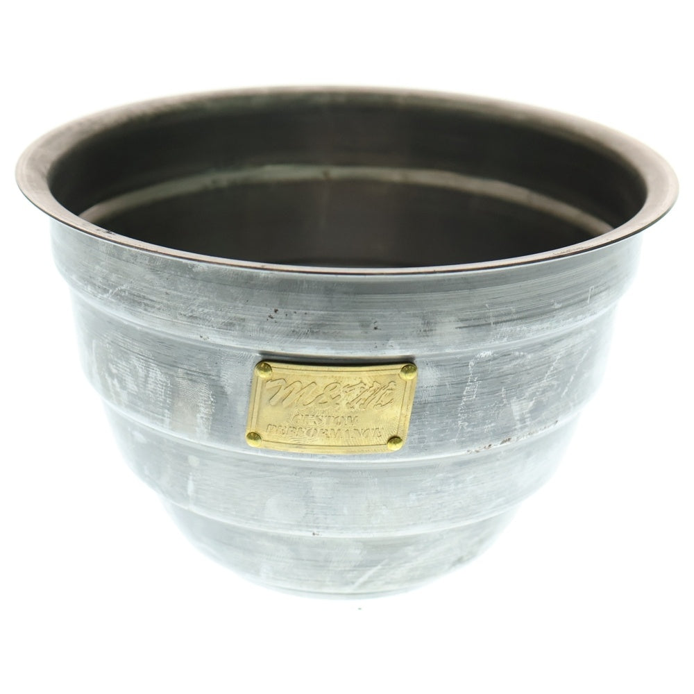 m&m(エムアンドエム) ×MASSES POT TYPE 4 - TERMIT STEEL / MEDIUM マシス ターミット 鉄鉢 ポット シルバー