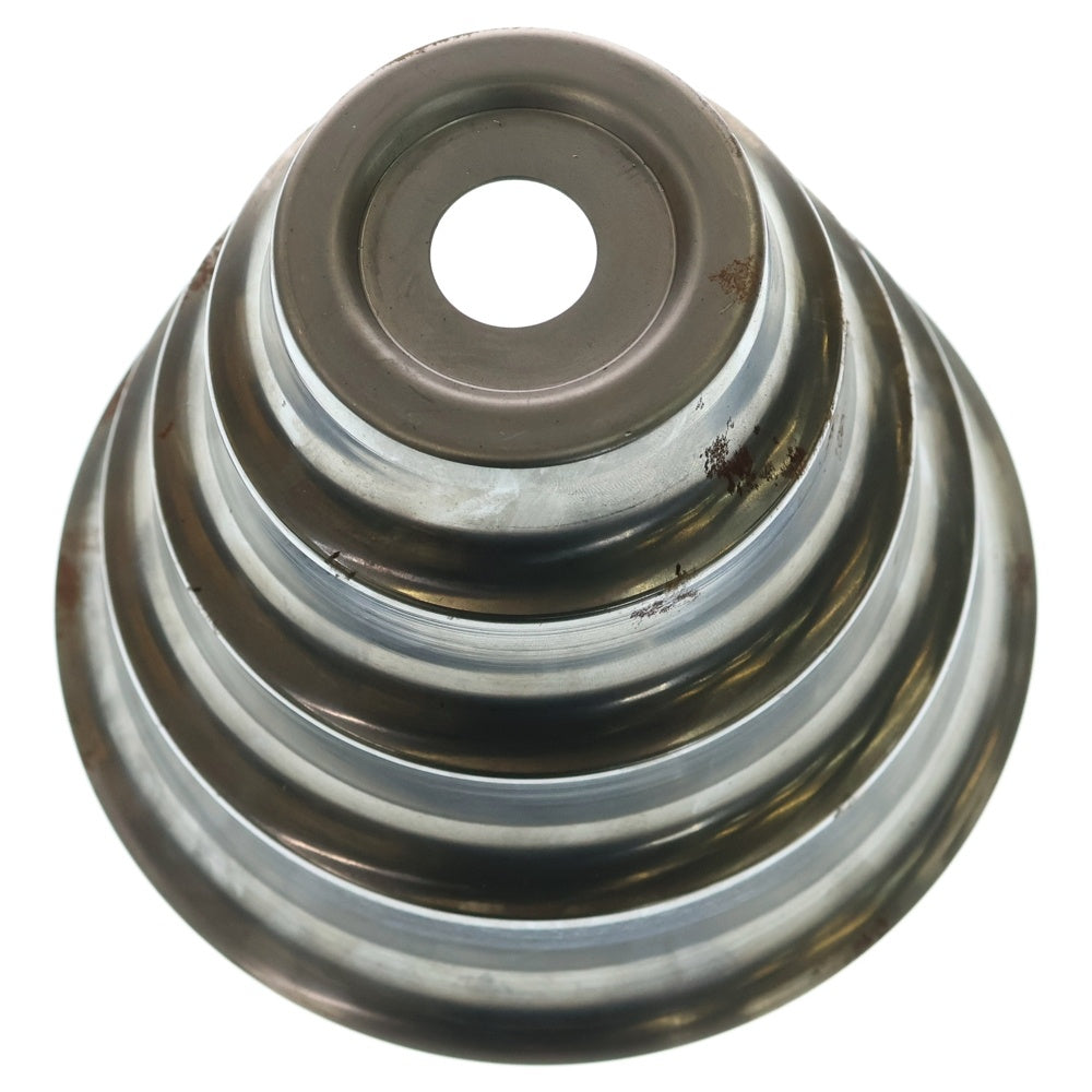 m&m(エムアンドエム) ×MASSES POT TYPE 8 - CLIFF STEEL / MEDIUM マシス クリフ 鉄鉢 ポット シルバー