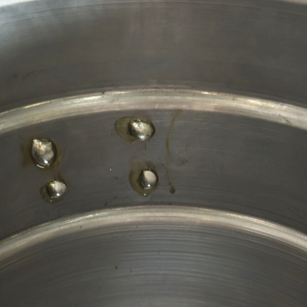 m&m(エムアンドエム) ×MASSES POT TYPE 1 - Chrysails STEEL / MEDIUM マシス クリサリス 鉄鉢 ポット シルバー