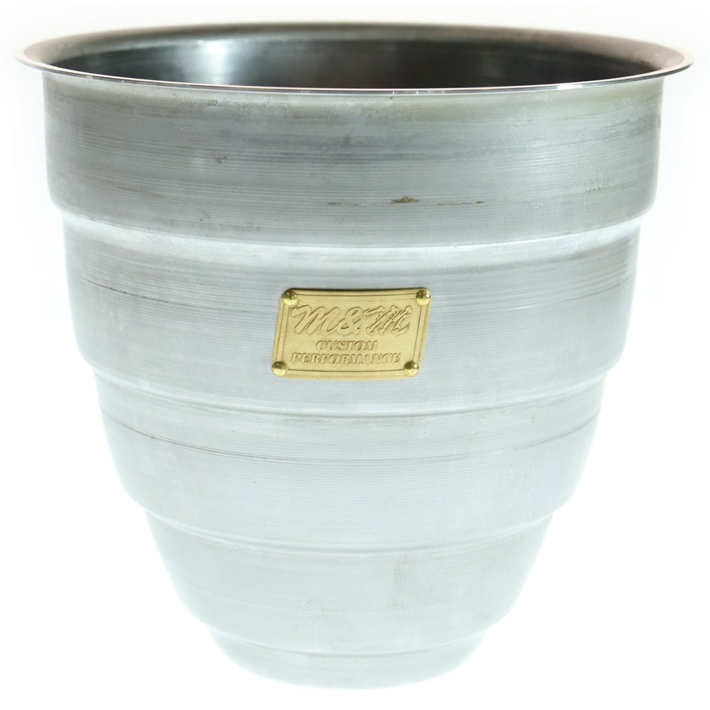 m&m(エムアンドエム) ×MASSES POT TYPE 1 - Chrysails STEEL / MEDIUM マシス クリサリス 鉄鉢 ポット シルバー