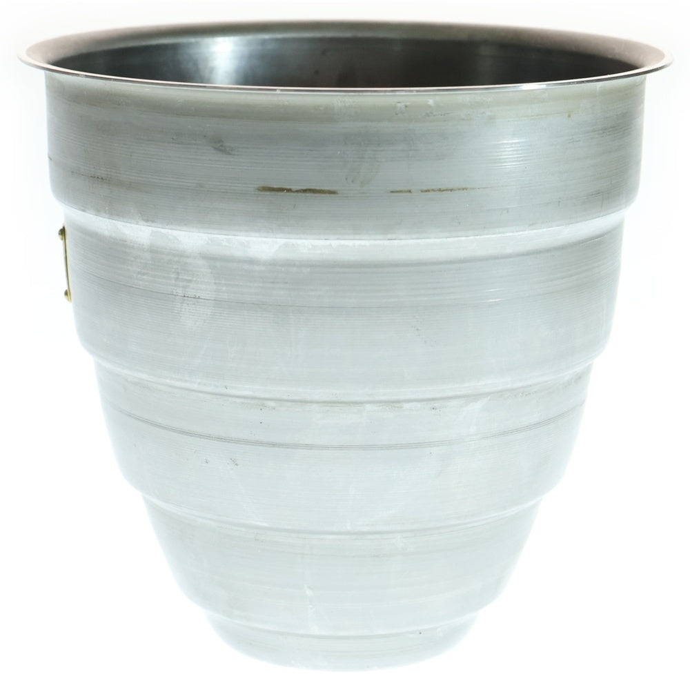 m&m(エムアンドエム) ×MASSES POT TYPE 1 - Chrysails STEEL / MEDIUM マシス クリサリス 鉄鉢 ポット シルバー