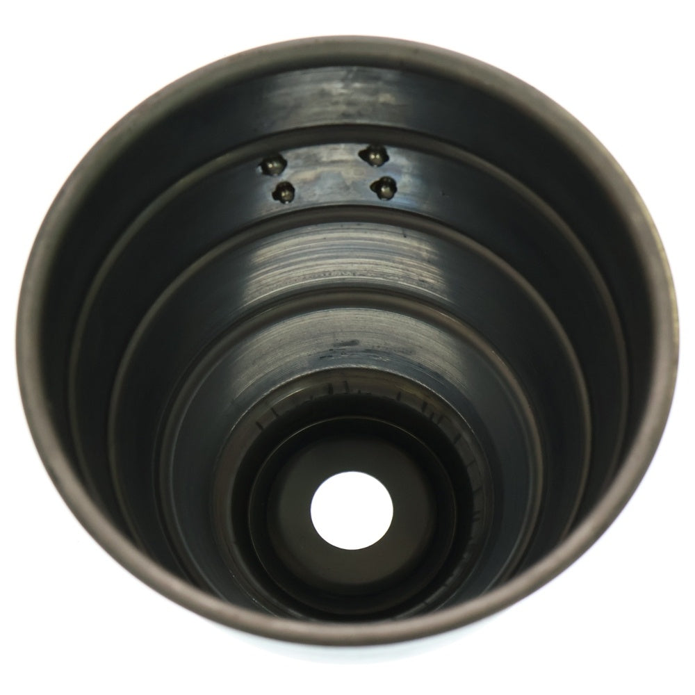 m&m(エムアンドエム) ×MASSES POT TYPE 1 - Chrysails STEEL / MEDIUM マシス クリサリス 鉄鉢 ポット シルバー