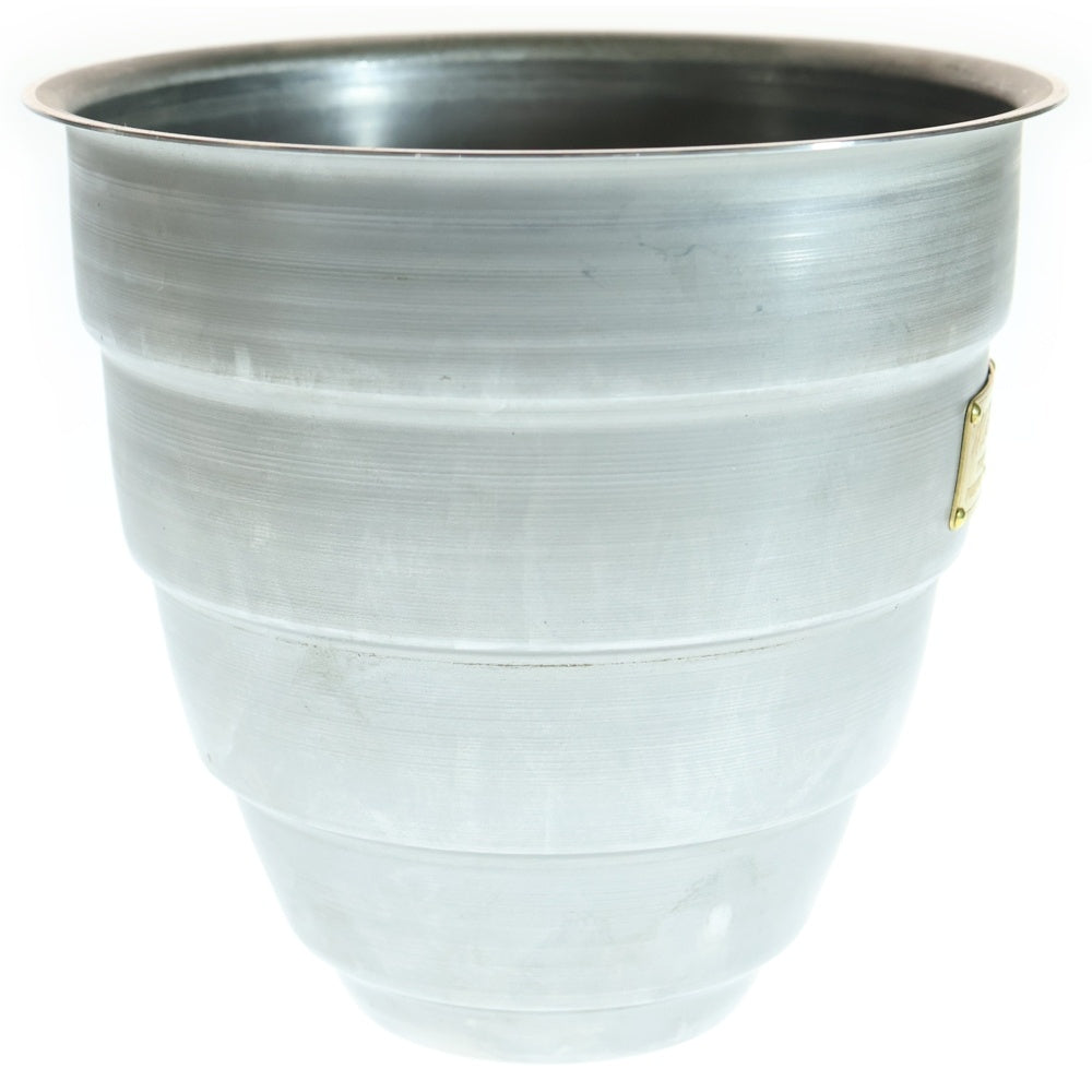 m&m(エムアンドエム) ×MASSES POT TYPE 1 - Chrysails STEEL / MEDIUM マシス クリサリス 鉄鉢 ポット シルバー