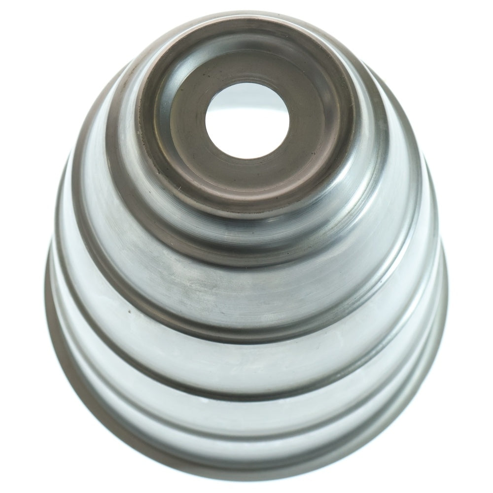 m&m(エムアンドエム) ×MASSES POT TYPE 1 - Chrysails STEEL / MEDIUM マシス クリサリス 鉄鉢 ポット シルバー